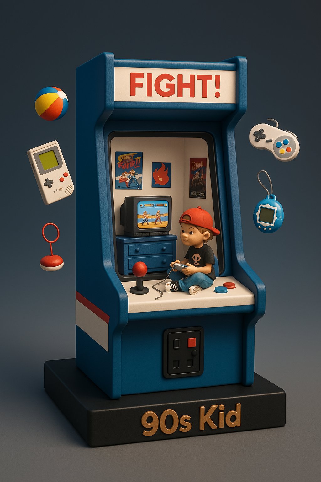 Arcade diorama
