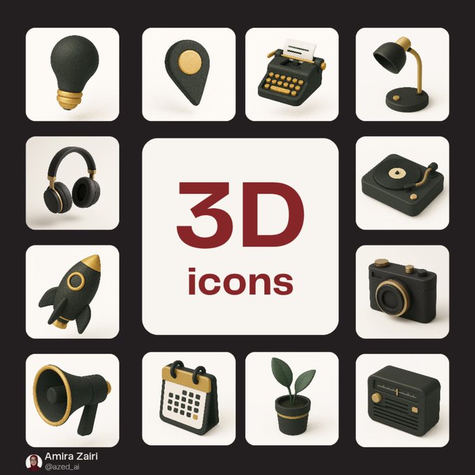 3D-style icons