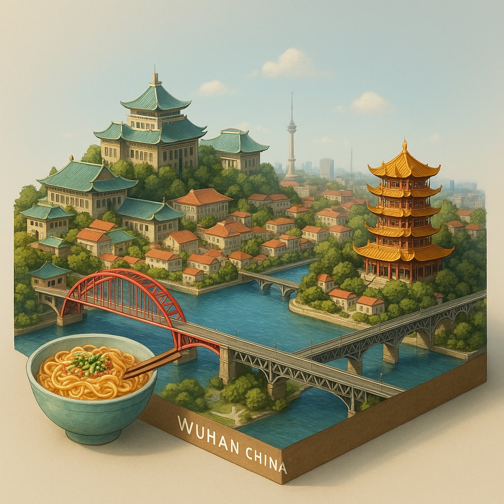 Isometric view of a city