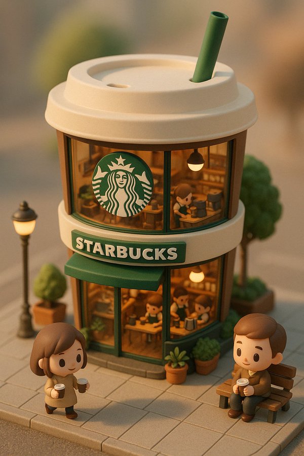 迷你 3D 风格建筑