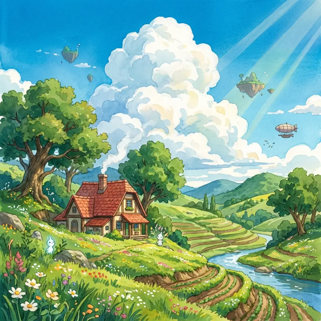 Transform Photos into Ghibli Style Art